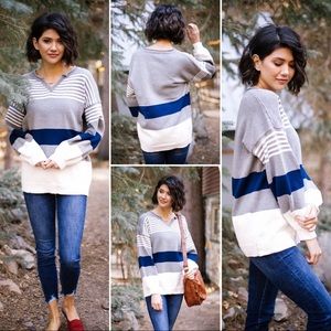 Winter Blues Sweater